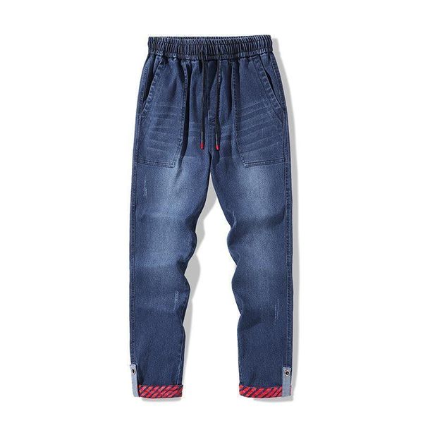 men ripped skinny biker zipper men's streetwear pure color cotton vintage wash hip hop work denim trousers jeans, Blue
men ripped skinny biker zipper men's streetwear pure color cotton vintage wash hip hop work denim trousers jeans, Blue