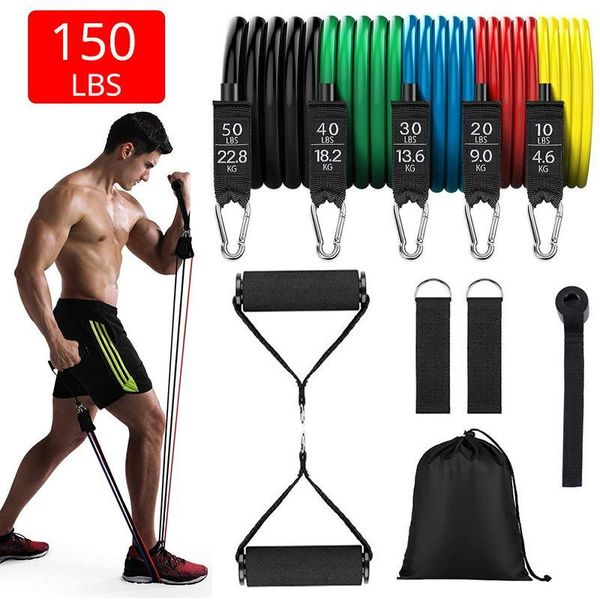 resistance bands 11 pcs set 150 lbs elastic for fitness yoga training rubber expander tape sports gum loop pull rope set1
resistance bands 11 pcs set 150 lbs elastic for fitness yoga training rubber expander tape sports gum loop pull rope set1
