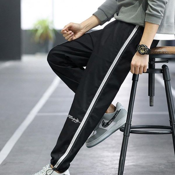 men's pants joggers men side pockets cargo harem loose techwear hip hop casual male trousers streetwear, Black
men's pants joggers men side pockets cargo harem loose techwear hip hop casual male trousers streetwear, Black