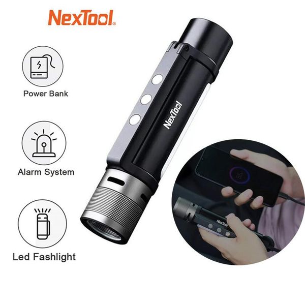 smart home control nextool outdoor ipx4 waterproof audible alarm function emergency powerbank 6 in 1 portable light
smart home control nextool outdoor ipx4 waterproof audible alarm function emergency powerbank 6 in 1 portable light