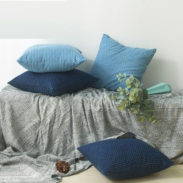 cushion/decorative pillow denim jacquard cover 3d dot flocked cushion light blue dark pillowcase sofa seat chair car decor
cushion/decorative pillow denim jacquard cover 3d dot flocked cushion light blue dark pillowcase sofa seat chair car decor