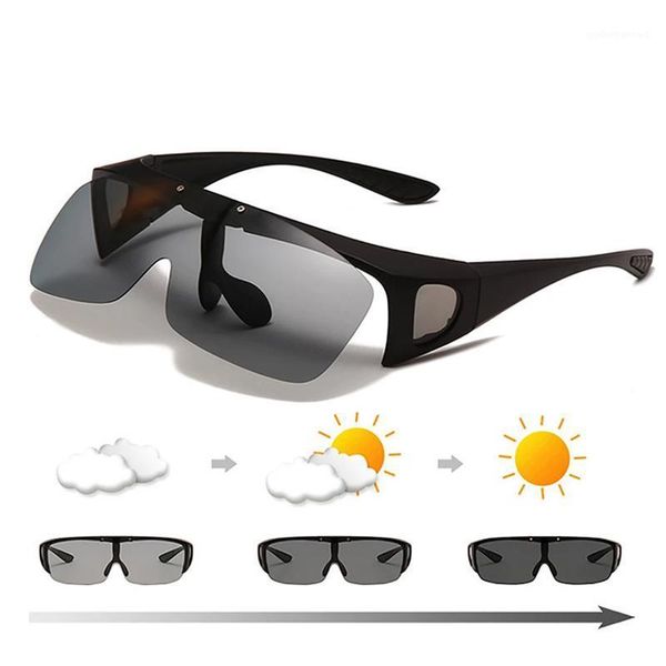 sunglasses folding eye shield discoloration and polarized night vision yellow driving glasses, White;black
sunglasses folding eye shield discoloration and polarized night vision yellow driving glasses, White;black