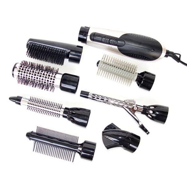 electric hair brushes us plug 7 in 1 multifunction professional negative ion dryer with comb set curling wand straight att
electric hair brushes us plug 7 in 1 multifunction professional negative ion dryer with comb set curling wand straight att