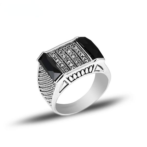 wedding rings fashion simple black gem ring exquisite shiny full rhinestone suitable for men's cocktail casual engagement party jewelry, Slivery;golden
wedding rings fashion simple black gem ring exquisite shiny full rhinestone suitable for men's cocktail casual engagement party jewelry, Slivery;golden