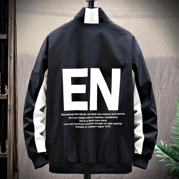 men's jackets harajuku cool big letter printed jacket mens fashion loose zipper coats autumn winter cotton hooded thickened, Black;brown
men's jackets harajuku cool big letter printed jacket mens fashion loose zipper coats autumn winter cotton hooded thickened, Black;brown