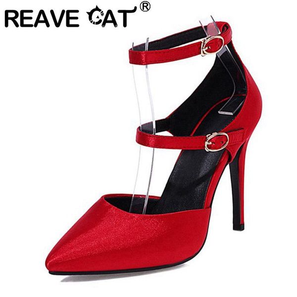 dress shoes reave cat 2021 women pumps pointed toe .5cm high thin heels buckle classic concise big size 34-43 party date a3887, Black
dress shoes reave cat 2021 women pumps pointed toe .5cm high thin heels buckle classic concise big size 34-43 party date a3887, Black