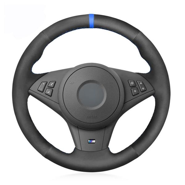 steering wheel covers black suede marker hand-stitched no-slip car cover for m5 e60 e61 (touring) m6 e63 e64 2005 2006 2007-2010
steering wheel covers black suede marker hand-stitched no-slip car cover for m5 e60 e61 (touring) m6 e63 e64 2005 2006 2007-2010