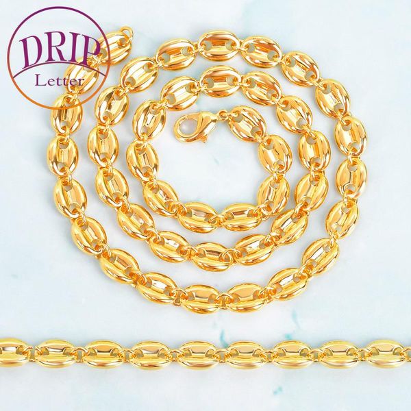 earrings & necklace 7mm glossy solid gold color with bracelet for men's hip hop chain set jewelry, Silver
earrings & necklace 7mm glossy solid gold color with bracelet for men's hip hop chain set jewelry, Silver