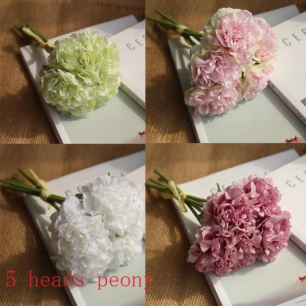 decorative flowers & wreaths artificial peony bouquet for wedding decoration 5 heads peonies fake home decor silk hydrangeas flower
decorative flowers & wreaths artificial peony bouquet for wedding decoration 5 heads peonies fake home decor silk hydrangeas flower