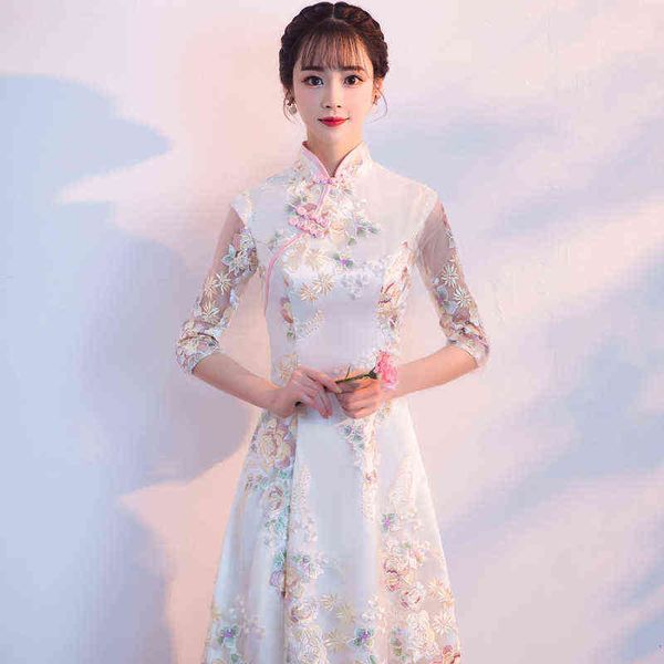 luxury prom dresses cheongsam improved women 2021 slim medium length banquet evening daily young girls autumn and winter, Black
luxury prom dresses cheongsam improved women 2021 slim medium length banquet evening daily young girls autumn and winter, Black