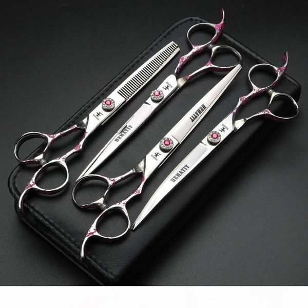xuanfeng 7 inch dog grooming scissors professional pet scissors silver 4 piece set barber tools haircut cat shear
xuanfeng 7 inch dog grooming scissors professional pet scissors silver 4 piece set barber tools haircut cat shear