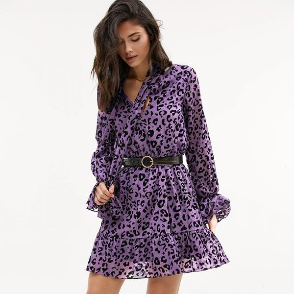 new purple mini women autumn chic long flare bow collar short es vestidos d6f1, Black;gray
new purple mini women autumn chic long flare bow collar short es vestidos d6f1, Black;gray