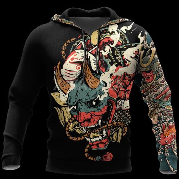 men's hoodies & sweatshirts samurai tattoo art 3d print spring autumn hoodie man women harajuku outwear zipper pullover sweatshirt casu, Black
men's hoodies & sweatshirts samurai tattoo art 3d print spring autumn hoodie man women harajuku outwear zipper pullover sweatshirt casu, Black