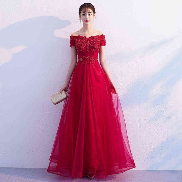 luxury prom dresses pregnant women large size toast bride 2021 autumn red one shoulder long annual party evening female, Black
luxury prom dresses pregnant women large size toast bride 2021 autumn red one shoulder long annual party evening female, Black