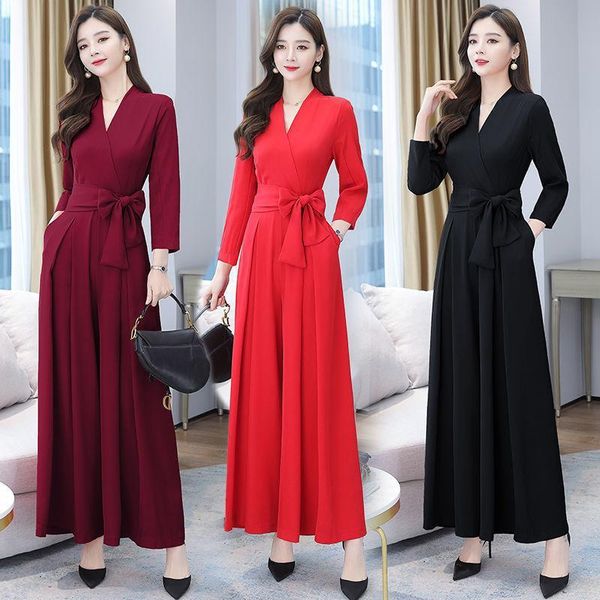 women's fur & faux spring long sleeve high waist wide leg jumpsuit for women 2021, Black
women's fur & faux spring long sleeve high waist wide leg jumpsuit for women 2021, Black