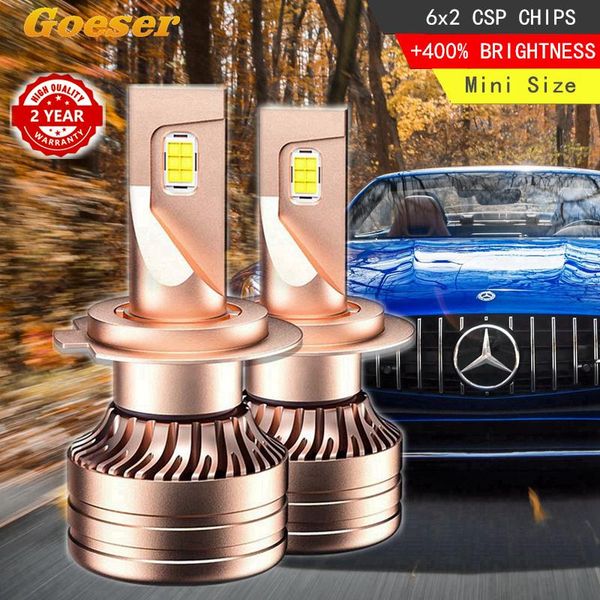 car headlights goeser vehicle headlight bulb h7 led 400% brightness 12 csp chip 9005 9006 h4 h1 9012 h11 canbus 2 year warranty mini size
car headlights goeser vehicle headlight bulb h7 led 400% brightness 12 csp chip 9005 9006 h4 h1 9012 h11 canbus 2 year warranty mini size