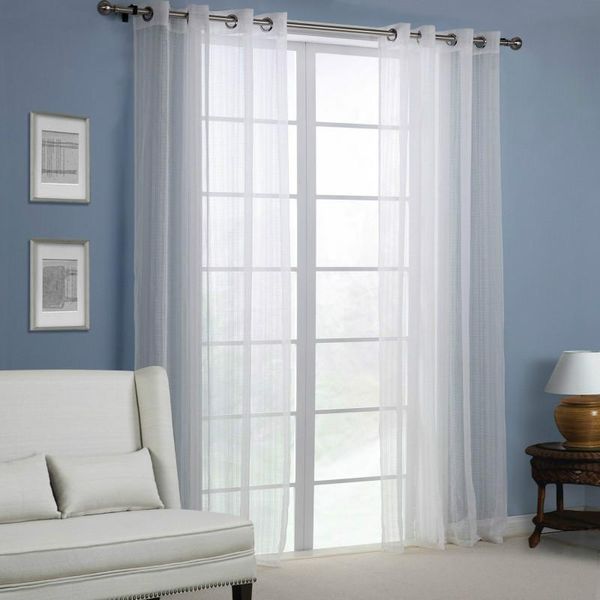 curtain & drapes 40 modern simple white voile curtains grommet 52x95 inch yarn dyed tulle for bedroom living room french window
curtain & drapes 40 modern simple white voile curtains grommet 52x95 inch yarn dyed tulle for bedroom living room french window