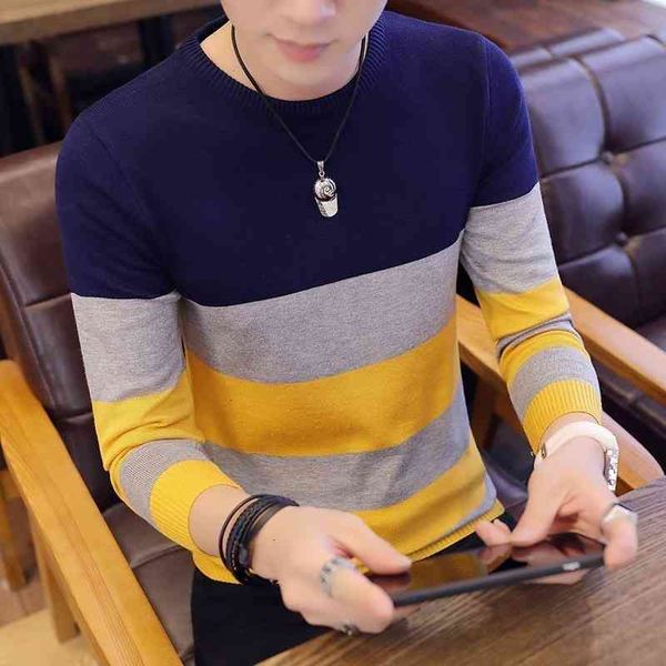 striped sweaters and men long sve knitted sweater homme winter o neck pullovers warm ployter coats, Black
striped sweaters and men long sve knitted sweater homme winter o neck pullovers warm ployter coats, Black