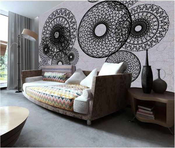 wallpapers wallpaper custom living room bedroom circle black and white line european pattern decorative painting mural
wallpapers wallpaper custom living room bedroom circle black and white line european pattern decorative painting mural