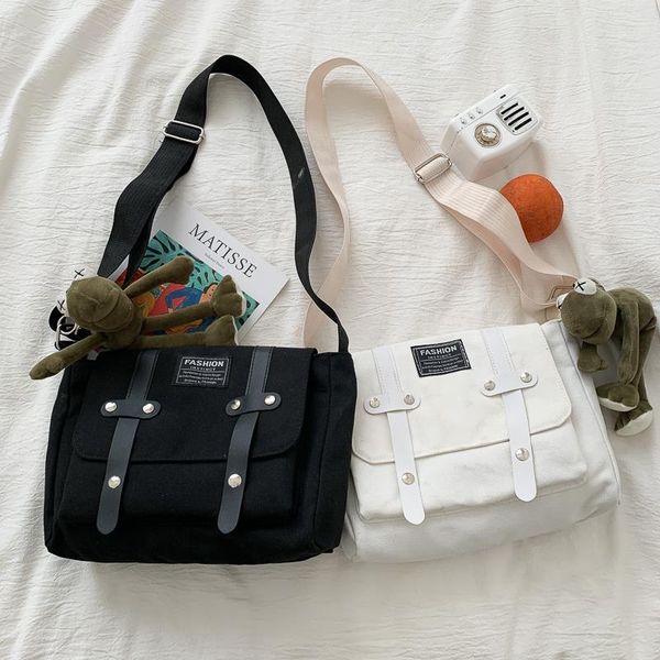 women japanese style all-match messenger bag large capacity shoulder canvas bag functional tooling student mail bags, Black;red
women japanese style all-match messenger bag large capacity shoulder canvas bag functional tooling student mail bags, Black;red