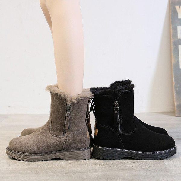 boots ankle women zip flat short plush winter shoes warm ladies sewing fashion black woman
boots ankle women zip flat short plush winter shoes warm ladies sewing fashion black woman