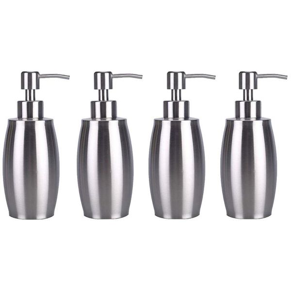 soap dispenser, 10 oz stainless steel counterlotion dispenser 350ml liquid dispenser for kitchen and bathroom (pack of 4)
soap dispenser, 10 oz stainless steel counterlotion dispenser 350ml liquid dispenser for kitchen and bathroom (pack of 4)