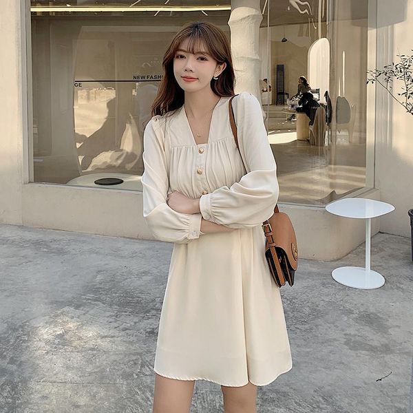 casual dresses gentle wind of fund 2021 autumn smoke plait to pure color show thin platycodon grandiflorum tall waist, Black;gray
casual dresses gentle wind of fund 2021 autumn smoke plait to pure color show thin platycodon grandiflorum tall waist, Black;gray