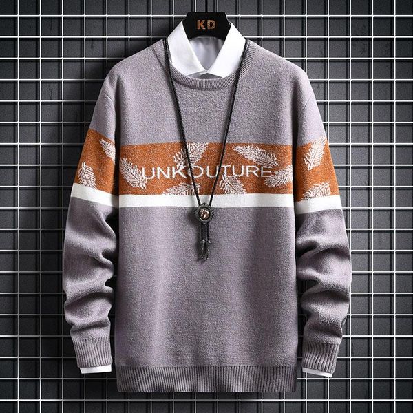 men's sweaters korean gray sweater pullover long-sleeved knitted winter warm 3xl latest, White;black
men's sweaters korean gray sweater pullover long-sleeved knitted winter warm 3xl latest, White;black