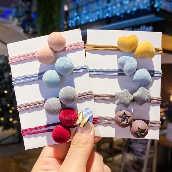 2 pcs/set children cute colors love star ball elastic hair bands girls lovely sweet barrettes hairpins kids hair accessories, Slivery;white
2 pcs/set children cute colors love star ball elastic hair bands girls lovely sweet barrettes hairpins kids hair accessories, Slivery;white
