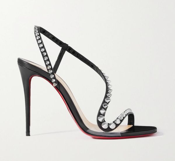 Luxury designer Shoes For Women High Heels stud Sandals red bottom stuff pumps Rosalies Spiked Reds Sole Stiletto sandal sheepskin slingback, Black
Luxury designer Shoes For Women High Heels stud Sandals red bottom stuff pumps Rosalies Spiked Reds Sole Stiletto sandal sheepskin slingback, Black