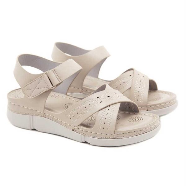 woman summer slippers vintage wedge sandals casual sewing women shoes female ladies platform retro sandalias plus size q27 y0721, Black
woman summer slippers vintage wedge sandals casual sewing women shoes female ladies platform retro sandalias plus size q27 y0721, Black