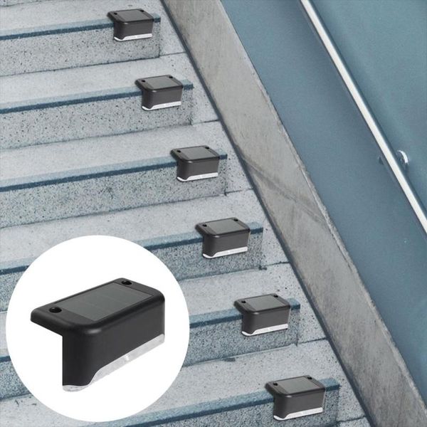 4pcs solar stair lamp night light steps fence lamps led waterproof yard patio stairs outdoor garden pathway wall 
4pcs solar stair lamp night light steps fence lamps led waterproof yard patio stairs outdoor garden pathway wall