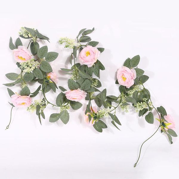 decorative flowers & wreaths 2m artificial plants encryption vine camellia rattan strip rose garland for home garden wedding hanging decorat
decorative flowers & wreaths 2m artificial plants encryption vine camellia rattan strip rose garland for home garden wedding hanging decorat