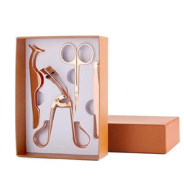 new arrival 4-pieces stainless steel eyelash curler rose gold/silver eyelash applicator eyebrow tweezers set 30sets/lot dhl free
new arrival 4-pieces stainless steel eyelash curler rose gold/silver eyelash applicator eyebrow tweezers set 30sets/lot dhl free