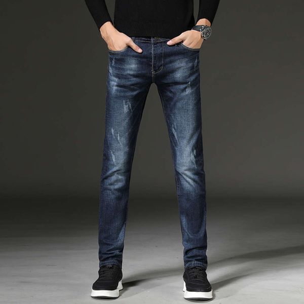 autumn and winter new jeans elastic slim men's korean fashion versatile casual straight pants youth, Blue
autumn and winter new jeans elastic slim men's korean fashion versatile casual straight pants youth, Blue