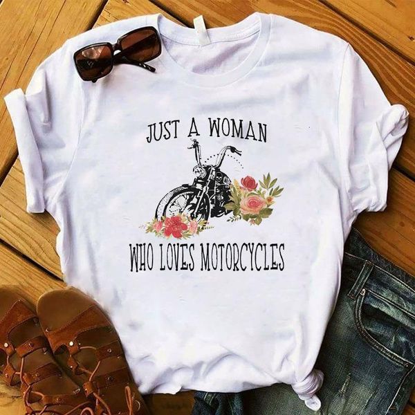 fashion just a women who loves motorcycles printed t plus size graphic tee shirt femme tshirt female ladies clothes t-shirt, White
fashion just a women who loves motorcycles printed t plus size graphic tee shirt femme tshirt female ladies clothes t-shirt, White