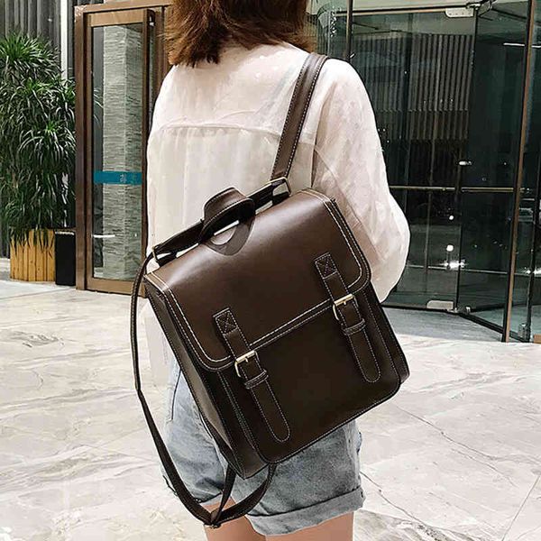 fashion trend pu leather backpack leisure shaped student schoolbag women's
fashion trend pu leather backpack leisure shaped student schoolbag women's
