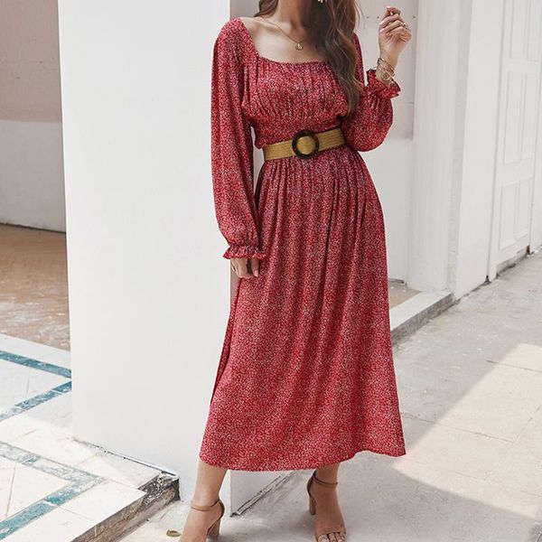 casual dresses long dress autumn behomian women spring sleeve floral print midi female clothes a-line party empired robe gv010, Black;gray
casual dresses long dress autumn behomian women spring sleeve floral print midi female clothes a-line party empired robe gv010, Black;gray