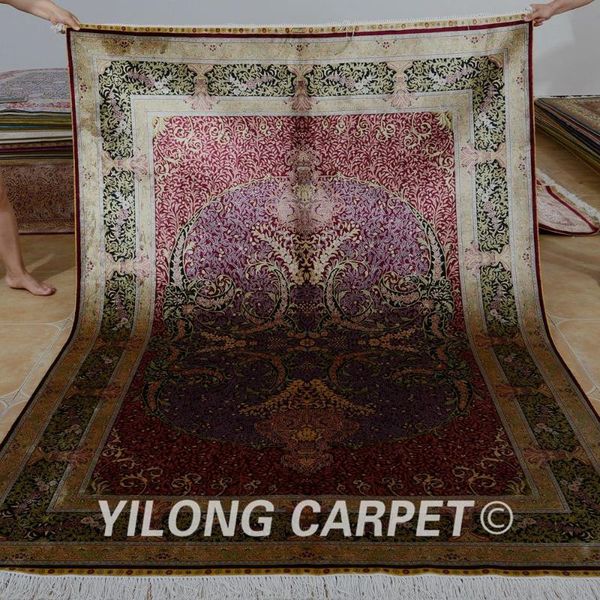 carpets yilong 5.5'x8' persian carpet rectangle vantage red handmade carpet/rugs (0789)
carpets yilong 5.5'x8' persian carpet rectangle vantage red handmade carpet/rugs (0789)