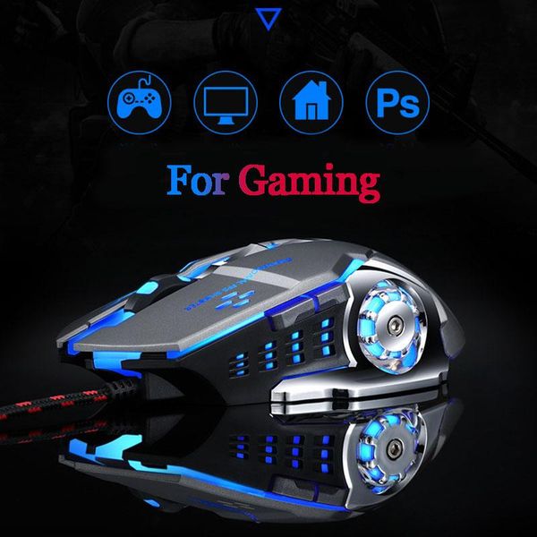 ergonomic wired gaming mouse 6 button 2500 dpi led usb computer mouse gamer mice v6 silent with backlight for pc laptop 
ergonomic wired gaming mouse 6 button 2500 dpi led usb computer mouse gamer mice v6 silent with backlight for pc laptop