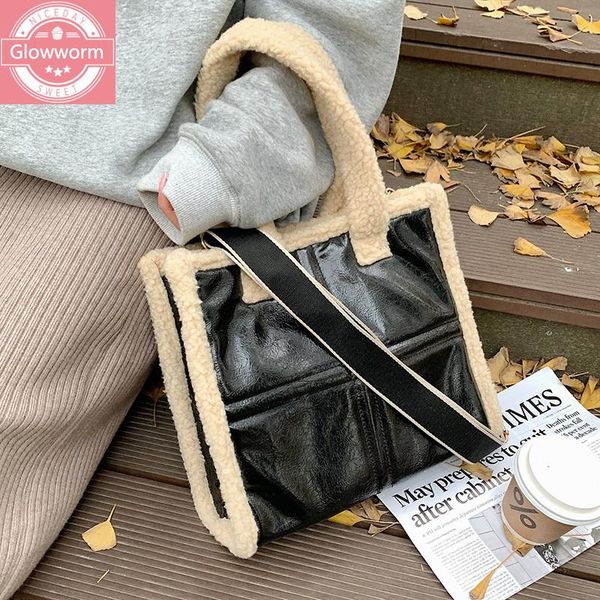 fashion lambswool women handbag wide strap shoulder bag luxury faux fur pu leather crossbody bag large capacity tote winter 2021
fashion lambswool women handbag wide strap shoulder bag luxury faux fur pu leather crossbody bag large capacity tote winter 2021