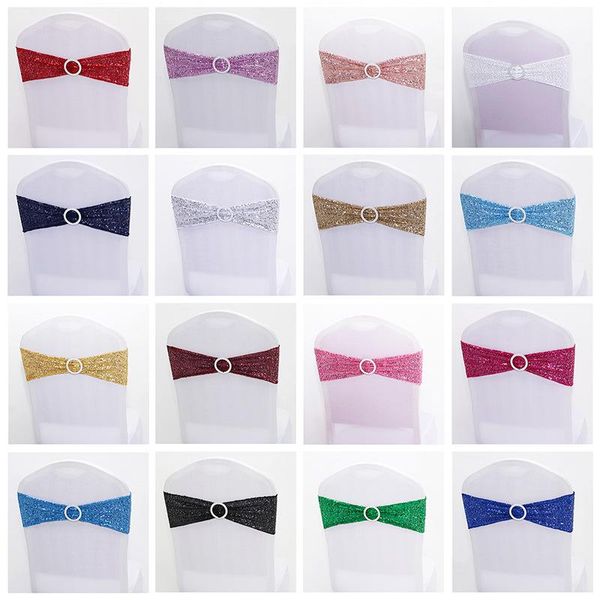 sashes stretch shiny sequin chair bands with buckle slider for wedding decorations wholesale bow not a cover
sashes stretch shiny sequin chair bands with buckle slider for wedding decorations wholesale bow not a cover