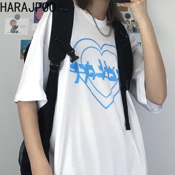 women's t-shirt harajpoo women t-shirts 2021 summer korean ins simple casual girls love print harajuku bf style loose mid-length pullov, White
women's t-shirt harajpoo women t-shirts 2021 summer korean ins simple casual girls love print harajuku bf style loose mid-length pullov, White