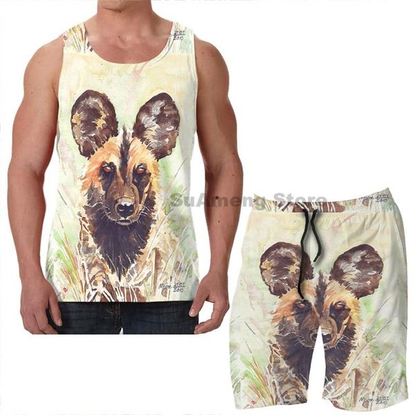 men's tracksuits summer funny print men tank women african wild dog beach shorts sets fitness vest, Gray
men's tracksuits summer funny print men tank women african wild dog beach shorts sets fitness vest, Gray