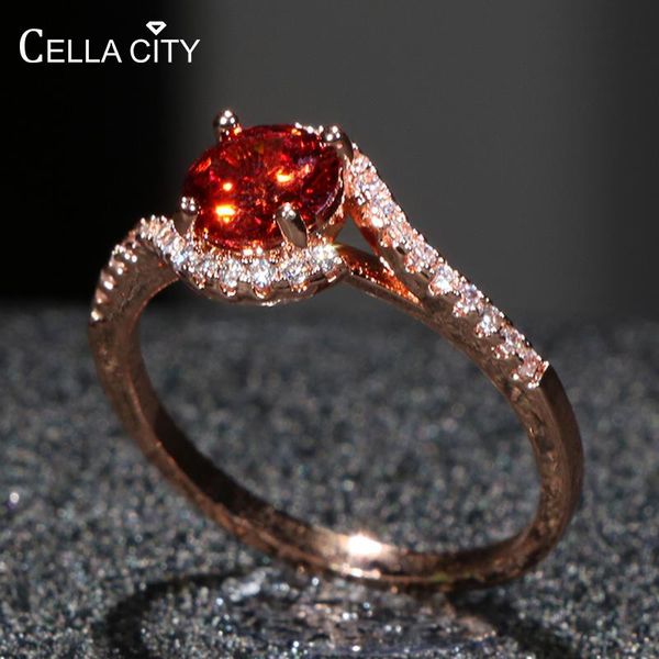 cluster rings cellacity round gemstones ring for women ruby zircon silver 925 jewelry rose gold color trendy female engagement wholesale, Golden;silver
cluster rings cellacity round gemstones ring for women ruby zircon silver 925 jewelry rose gold color trendy female engagement wholesale, Golden;silver