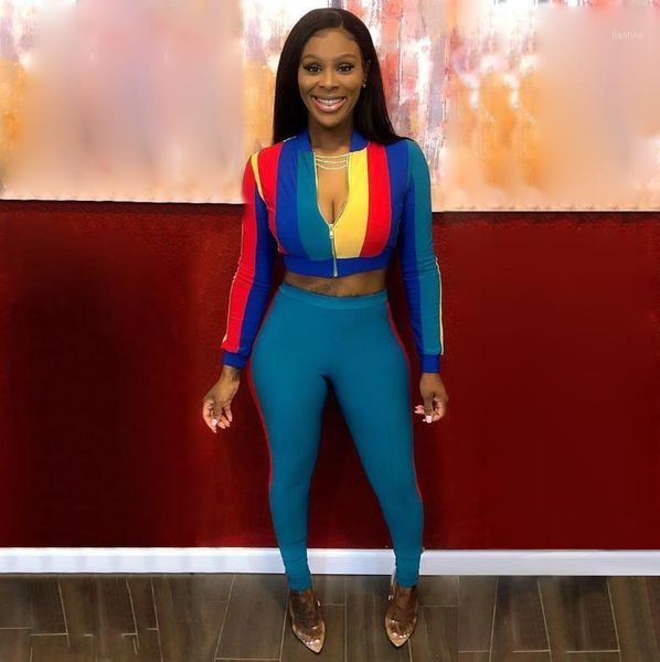 running sets 2 pcs women color block outfits set clothing autumn and winter long sleeve zipper cardigans + pencil pants trousers1, Black;blue
running sets 2 pcs women color block outfits set clothing autumn and winter long sleeve zipper cardigans + pencil pants trousers1, Black;blue