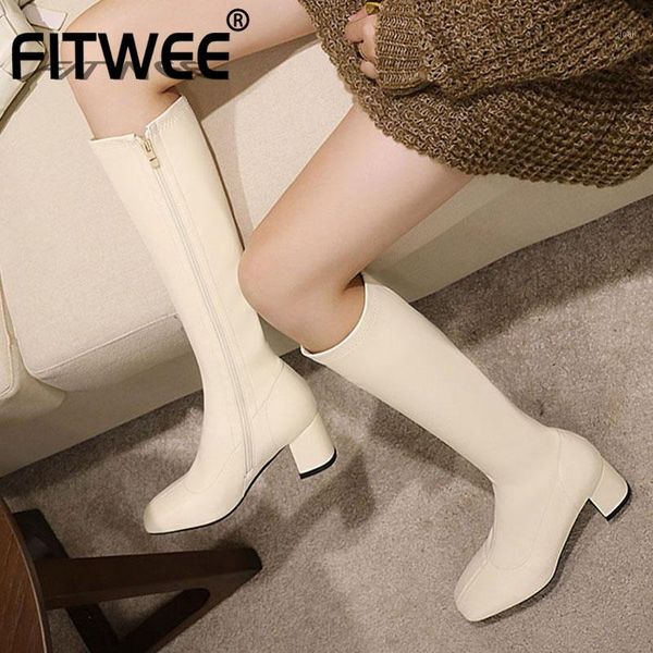 boots fitwee fashion women knee square toe thick heel zipper ridding outdoor winter shoes footwear size 31-461, Black
boots fitwee fashion women knee square toe thick heel zipper ridding outdoor winter shoes footwear size 31-461, Black