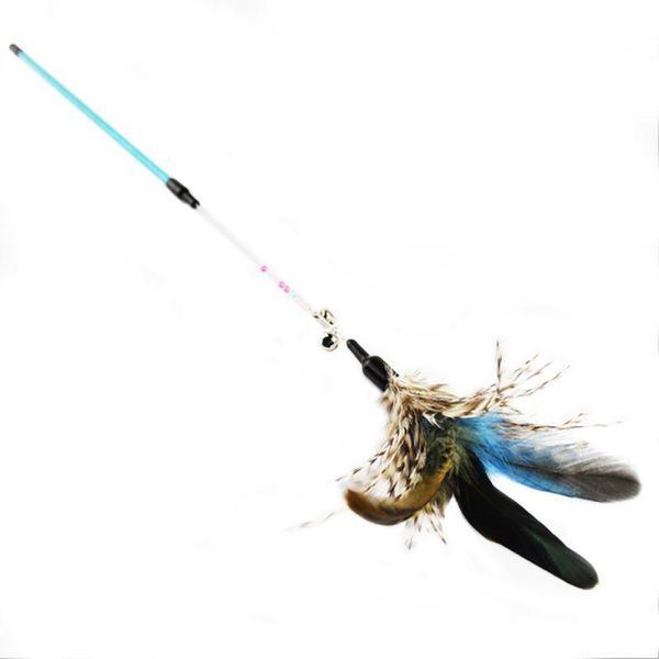cat toys pet toy funny rod stick elastic wire colorful feather teaser for cats kitten with bells teasing products
cat toys pet toy funny rod stick elastic wire colorful feather teaser for cats kitten with bells teasing products