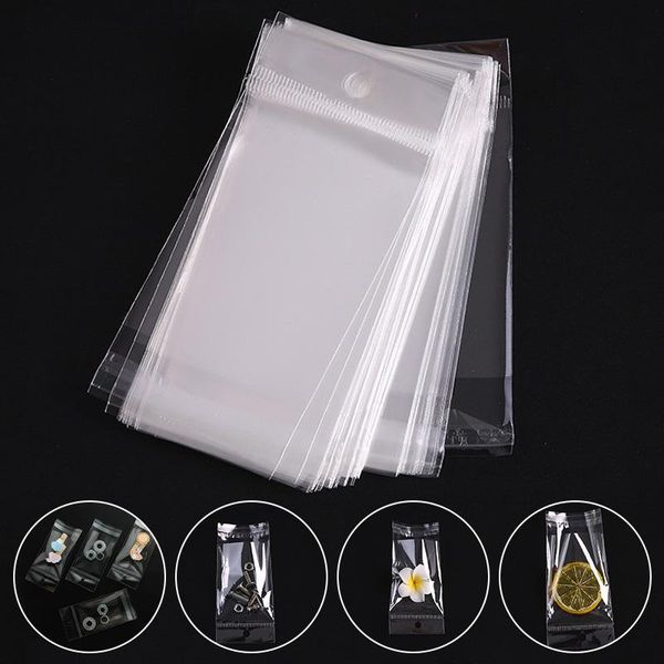 100pcs clear self adhesive seal plastic storage bag opp poly pack bag retail packaging package w/ hang hole
100pcs clear self adhesive seal plastic storage bag opp poly pack bag retail packaging package w/ hang hole