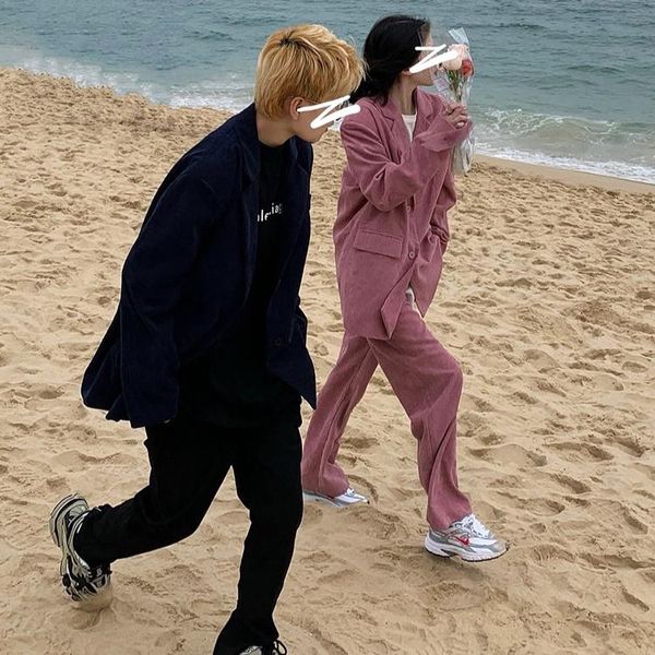 women's two piece pants women suits sets and blazer elegance fashion office lady loose korean pink jacket coat wide leg trousers outfit, White
women's two piece pants women suits sets and blazer elegance fashion office lady loose korean pink jacket coat wide leg trousers outfit, White